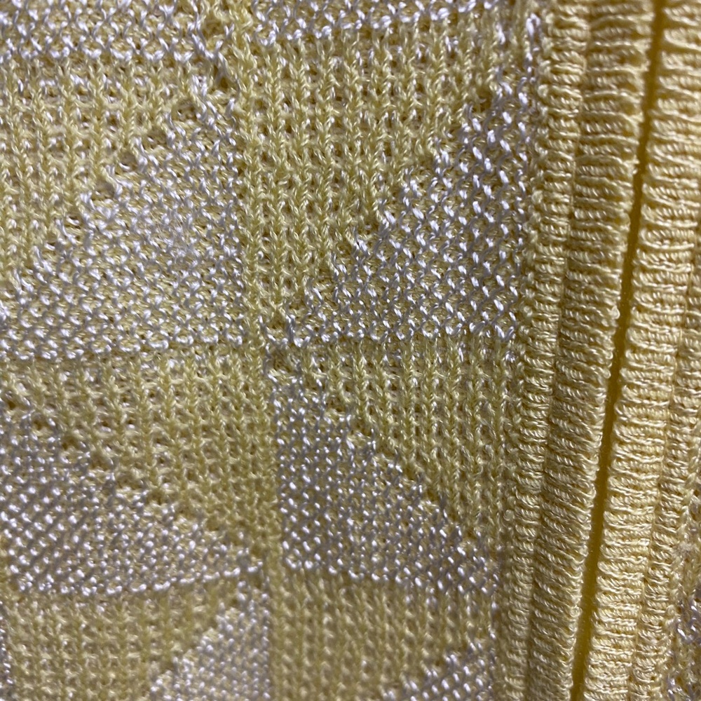St. John Sport Jacket zipper closure size L bright yellow